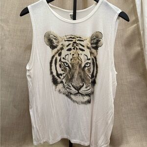 Geaux Tigers! Graphic Women's Muscle Tee